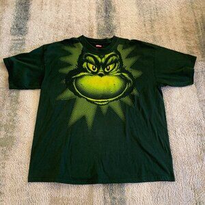 Vintage 2001 The Grinch Big Face T-Shirt Size 3XL